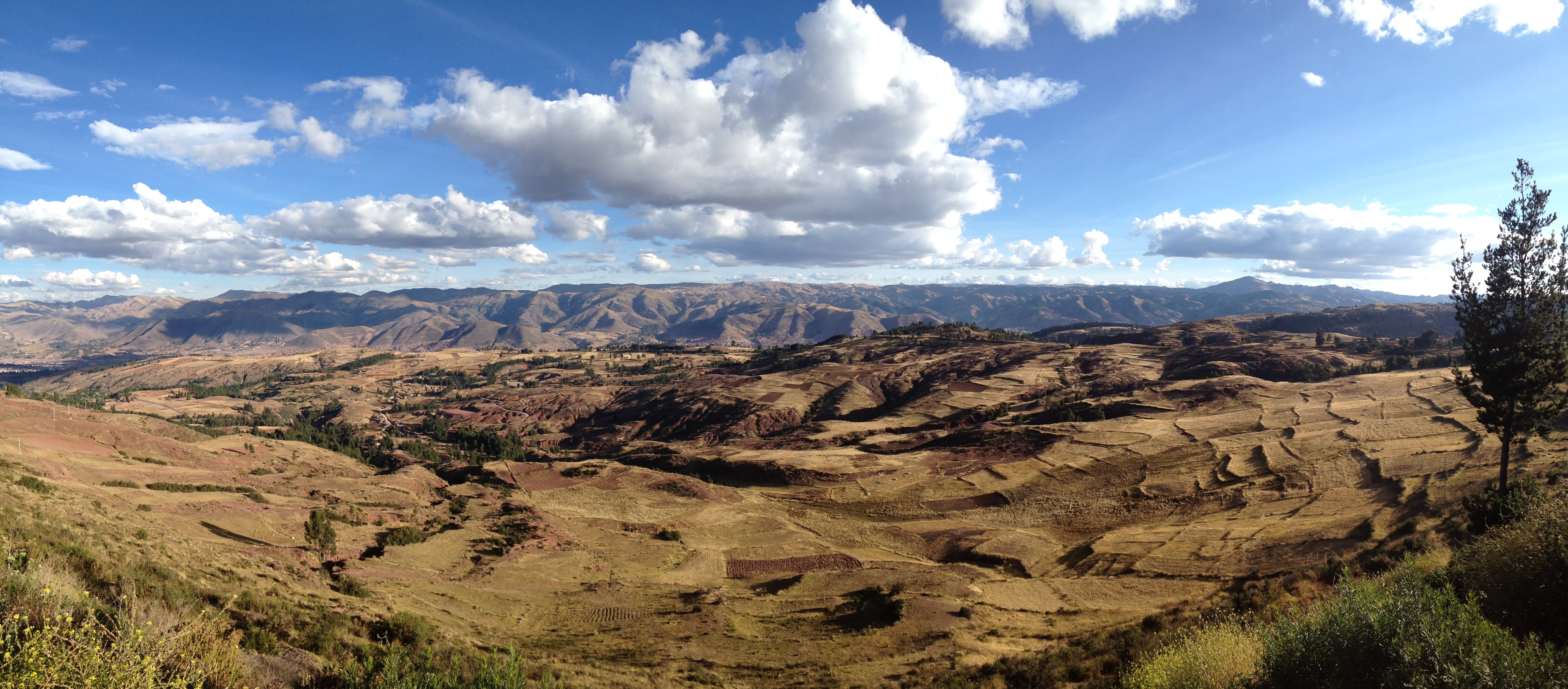 On our way back into Cusco 